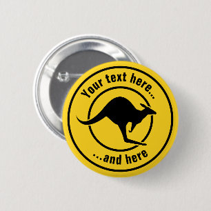 Kangaroo Icon Knapp
