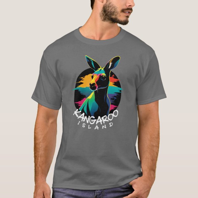 Kangaroo Island T Shirt (Framsida)
