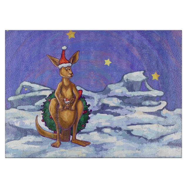 Kangaroo jul Starry Night (Framsidan)