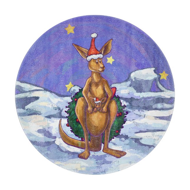 Kangaroo jul Starry Night (Framsidan)