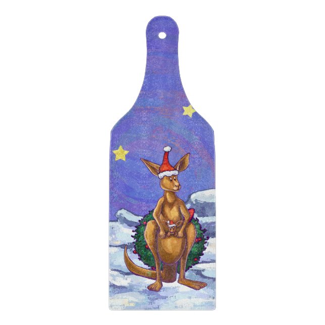 Kangaroo jul Starry Night (Framsidan)