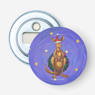 Kangaroo jul Starry Night Flasköppnare