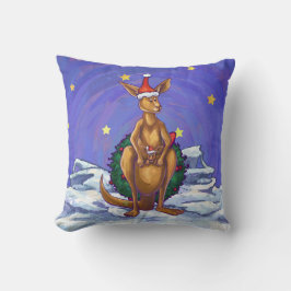 Kangaroo jul Starry Night Kudde