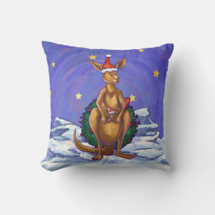 Kangaroo jul Starry Night Kudde
