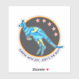 kangaroo klistermärken