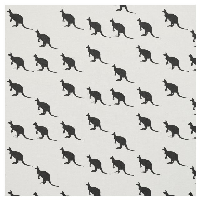 Kangaroo-kontur Tyg (Provkarta)