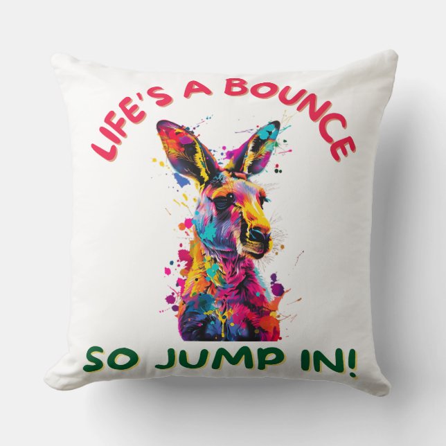 Kangaroo Kudde (Framsida)