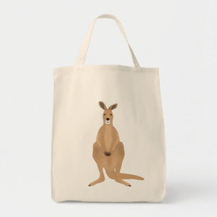 Kangaroo Livsmedel Tote Tygkasse