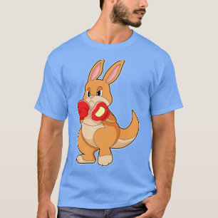 Kangaroo på Boxing med Boxing handskar T Shirt