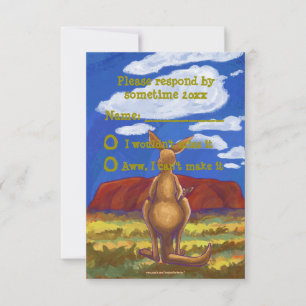 Kangaroo Party Centre Inbjudningar