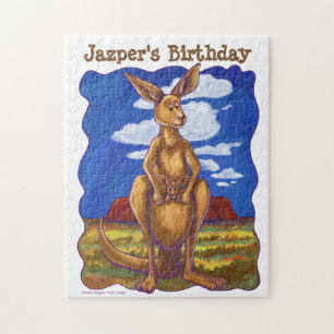 Kangaroo Party Centre Pussel