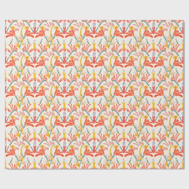 Kangaroo Paw  Wrapping Paper Presentpapper (Platt)