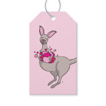 Kangaroo pouch of hearts gift märkres