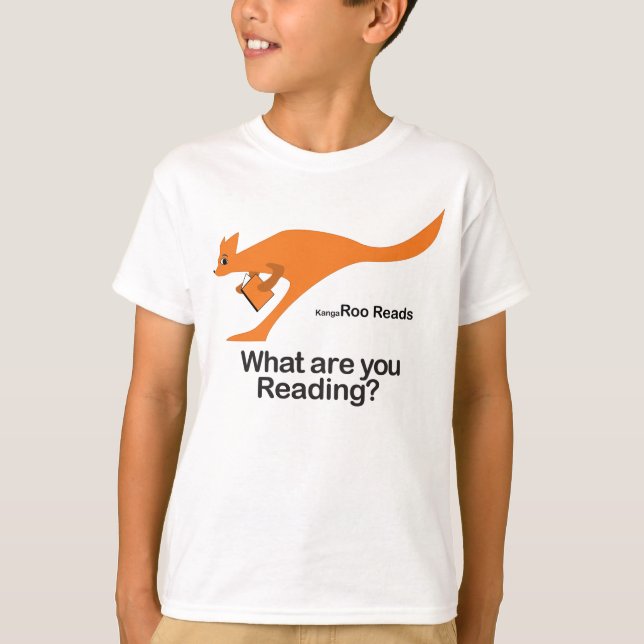 Kangaroo Reads Tee (Framsida)
