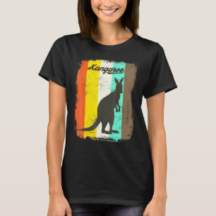 Kangaroo Retro 70s Vintage Animal T Shirt
