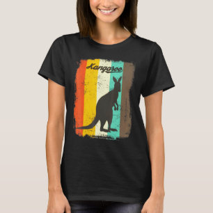 Kangaroo Retro 70s Vintage Cute Animal T Shirt