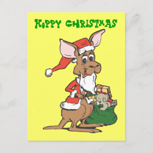 Kangaroo Santa, Hoppy jul Helg Vykort