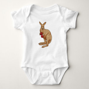 Kangaroo som Boxer med Boxinghandskar T Shirt