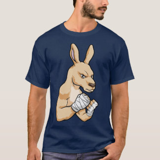 Kangaroo som Boxer vid Boxing T Shirt