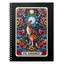 Kangaroo Spirit Tarot Card - bärbar dator Anteckningsbok