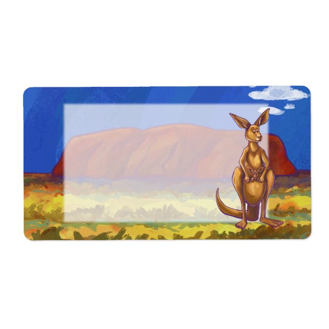 Kangaroo Stationery Fraktsedel (Framsidan)