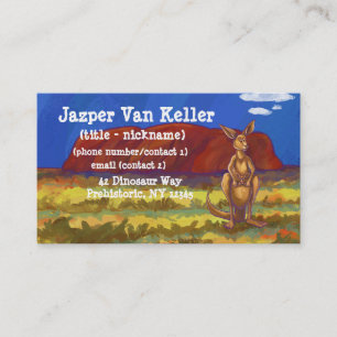 Kangaroo Stationery Visitkort