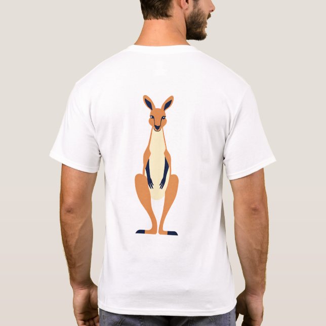 Kangaroo T Shirt (Baksida)