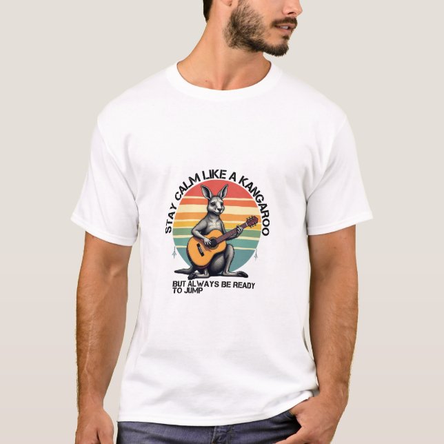 kangaroo t shirt (Framsida)