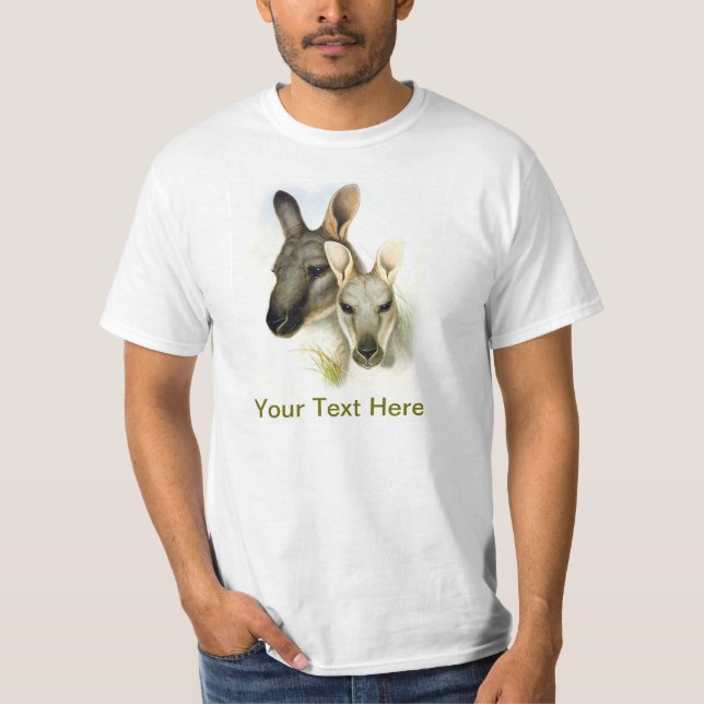 kangaroo t-shirts (Framsida)