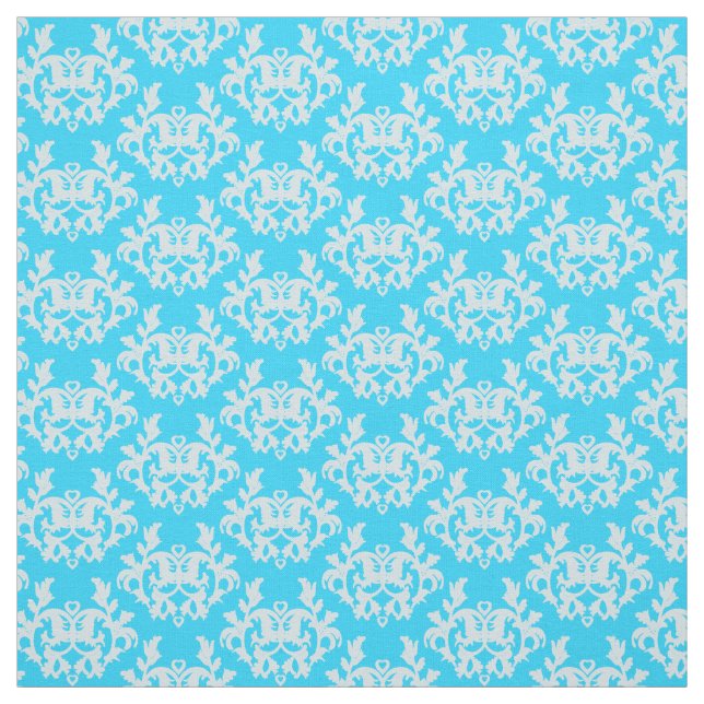 Kangaroo tass damask botanic mönster tyg (Provkarta)