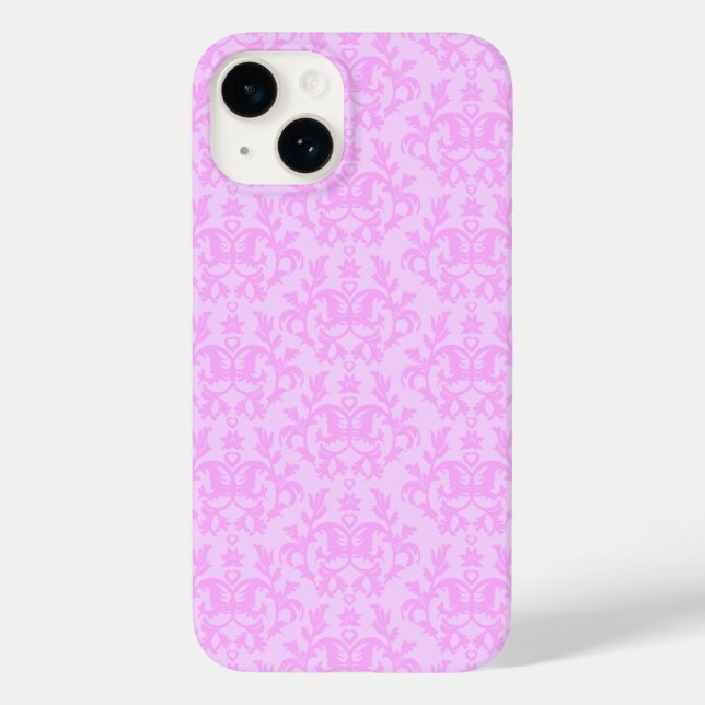 Kangaroo Tass damask lilac (Baksida)