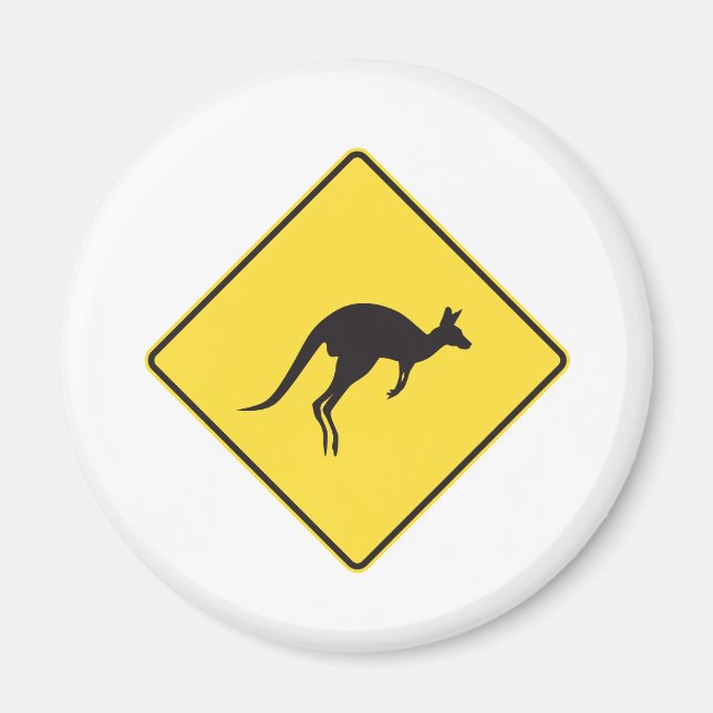 kangaroo-tecken.ai magnet (Framsidan)