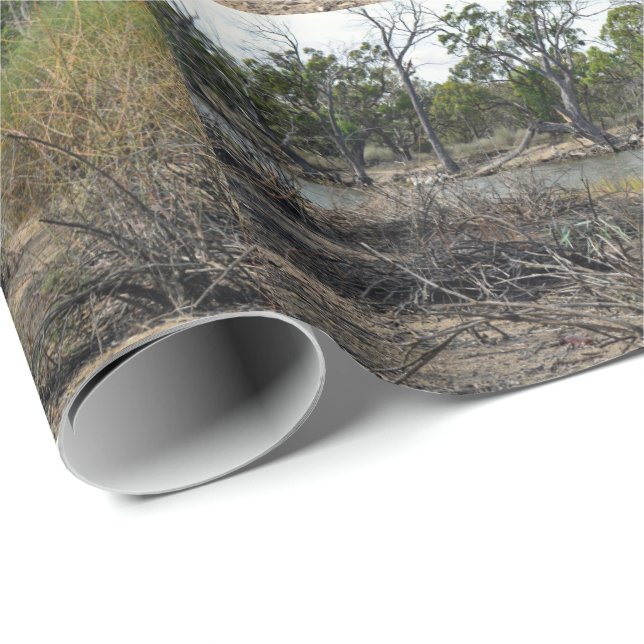 Kangaroo, under tiden på Billabong. Presentpapper (Rullad Hörn)