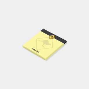 Kangaroo-varningsskylt Post-it Block