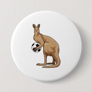 Kangaroo vid sportsport knapp