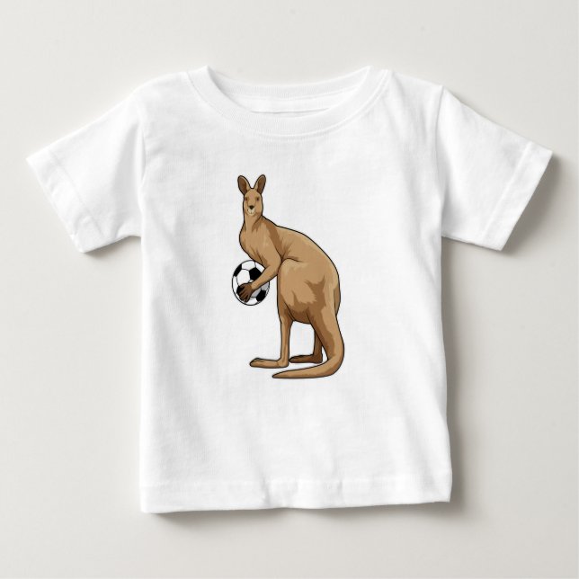 Kangaroo vid sportsport t shirt (Framsida)