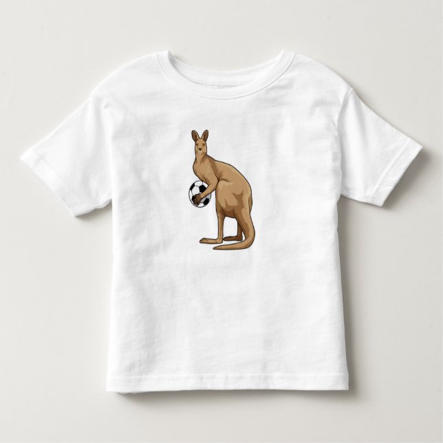Kangaroo vid sportsport t shirt (Framsida)