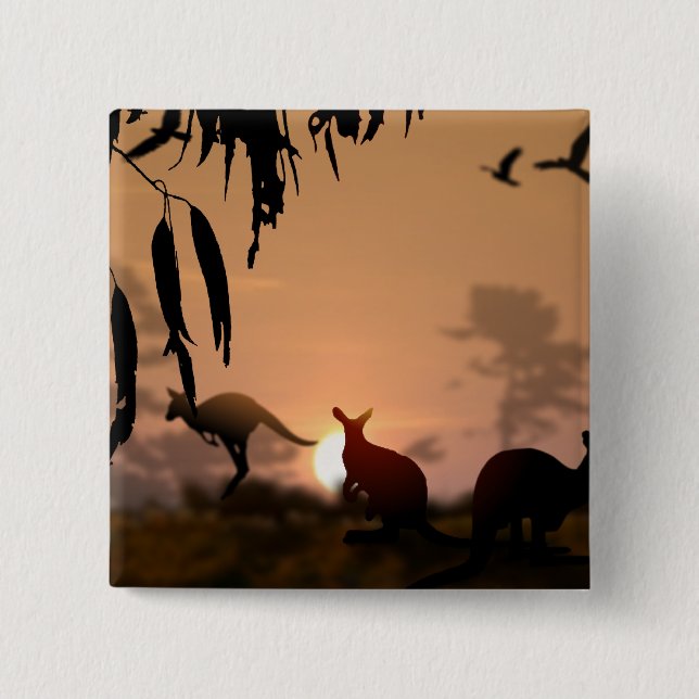 Kangaroos Knapp (Framsida)