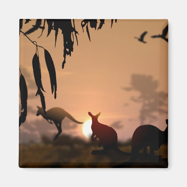 Kangaroos Magnet (Framsidan)