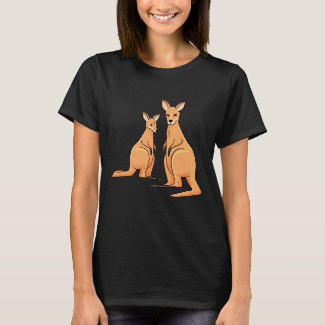 Kangaroos T Shirt (Framsida)