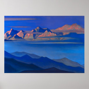 Kangchenjunga 1944 av Nicholas Roerich Poster
