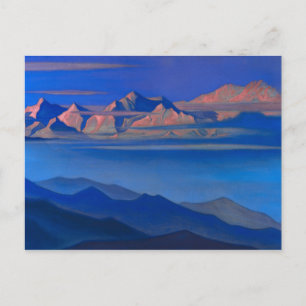 Kangchenjunga 1944 av Nicholas Roerich Vykort