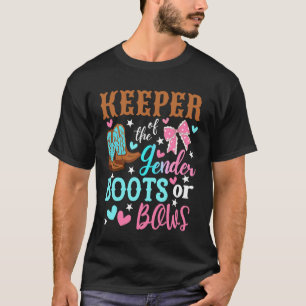 Kängor Eller Bågar Kön Vaktare Kön Avslöjande Kläd T Shirt