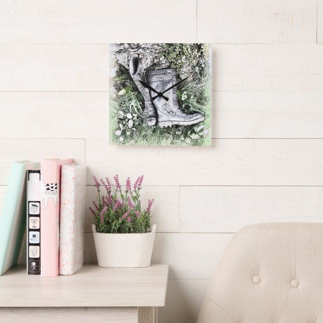 KÄNGOR FYRKANTIG KLOCKA (Läsesal)