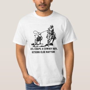 KÄNGOR, KILLAR & T-TRÖJA FÖR COWBOYHATTAR TRÖJA