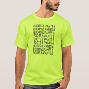 Kängor och byxor tee