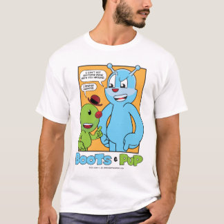Kängor och valp - Lazinessutslagsplats T-shirt
