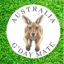   Känguru Aussie-Tematisk Vildmarksfest