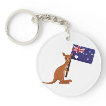 känguru australiens flagga