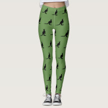 Känguru Australienska Leggings